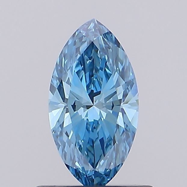 Loose Diamond - MARQUISE 0.56ct Fancy Vivid Blue VS1: Loose Diamond - MARQUISE 0.56ct Fancy Vivid Blue VS1 Source: This is a real non-mined Diamond that has been grown in a lab Shape: MARQUISE Carats: 0.56 Color: Fancy Vivid Blue Certification: NONE