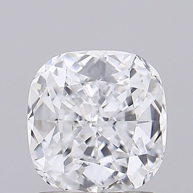 Loose Diamond - CUSHION BRILLIANT 1.55ct D VS2: Loose Diamond - CUSHION BRILLIANT 1.55ct D VS2 Source: This is a real non-mined Diamond that has been grown in a lab Shape: CUSHION BRILLIANT Carats: 1.55 Color: D Clarity: VS2 Certification: IGI Vide