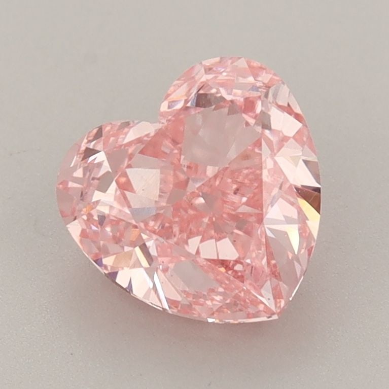 Loose Diamond - HEART 1.8ct Fancy Vivid Pink VS1: Loose Diamond - HEART 1.8ct Fancy Vivid Pink VS1 Source: This is a real non-mined Diamond that has been grown in a lab Shape: HEART Carats: 1.8 Color: Fancy Vivid Pink Certification: IGI Video: