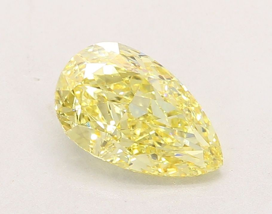 Loose Diamond - PEAR 2.06ct Fancy Intense Yellow VS1: Loose Diamond - PEAR 2.06ct Fancy Intense Yellow VS1 Source: This is a real non-mined Diamond that has been grown in a lab Shape: PEAR Carats: 2.06 Color: Fancy Intense Yellow Certification: IGI
