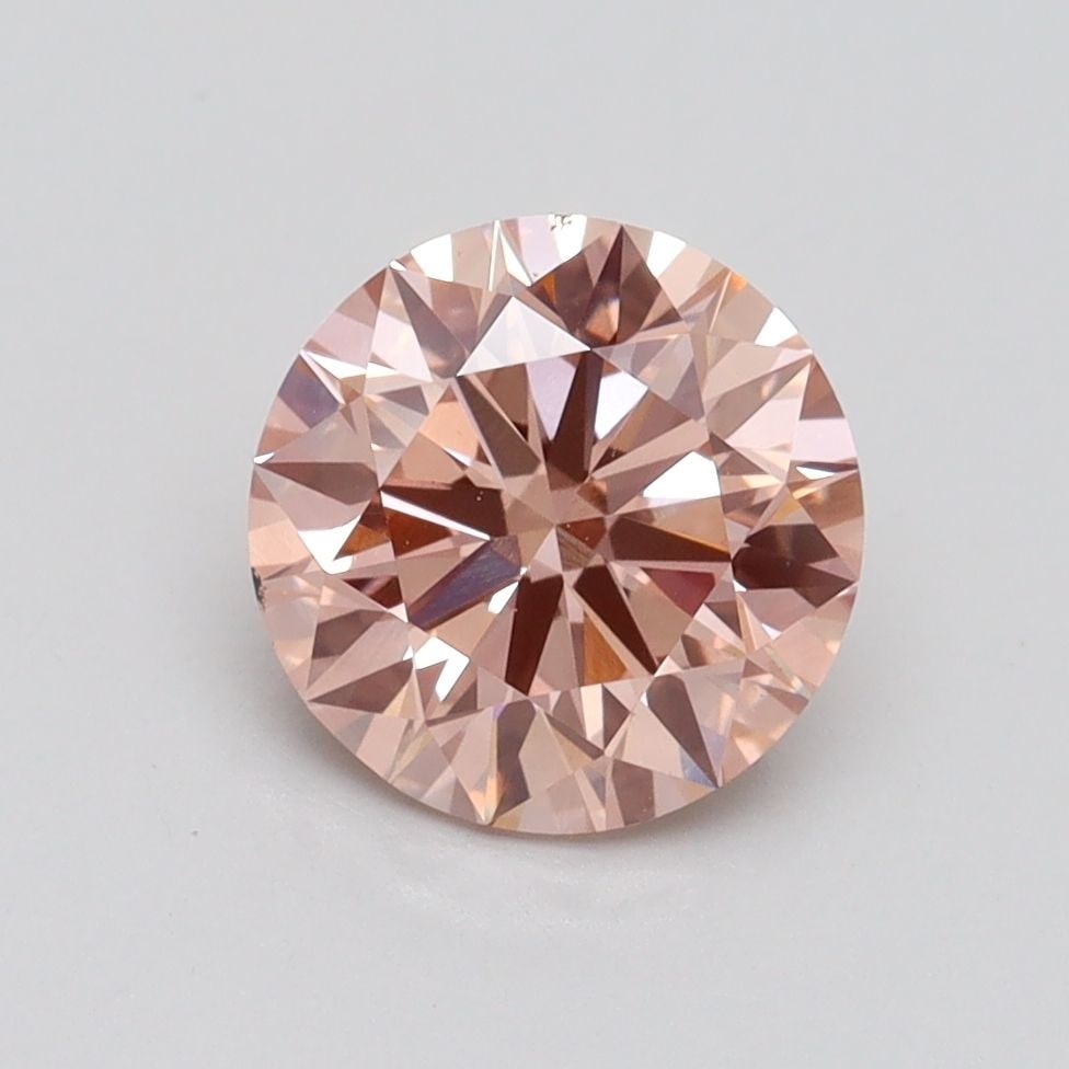 Ideal Loose Diamond - ROUND 1.62ct Fancy Intense Brownish Pink VS1: Ideal Loose Diamond - ROUND 1.62ct Fancy Intense Brownish Pink VS1 Source: This is a real non-mined Diamond that has been grown in a lab Shape: ROUND Carats: 1.62 Color: Fancy Intense Brownish Pink