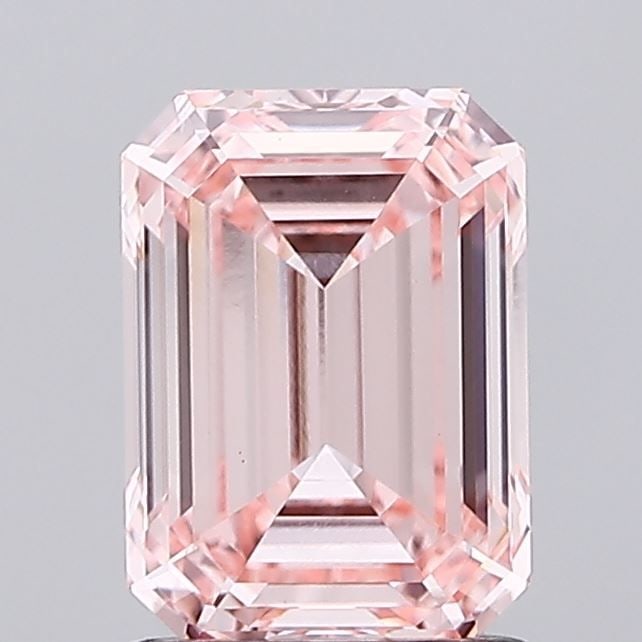 Loose Diamond - EMERALD 1.51ct Fancy Intense Pink VS1: Loose Diamond - EMERALD 1.51ct Fancy Intense Pink VS1 Source: This is a real non-mined Diamond that has been grown in a lab Shape: EMERALD Carats: 1.51 Color: Fancy Intense Pink Certification: IGI