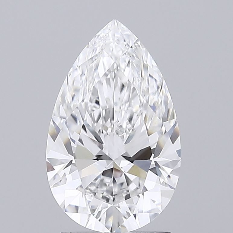Loose Diamond - PEAR 2.01ct E VVS2: Loose Diamond - PEAR 2.01ct E VVS2 Source: This is a real non-mined Diamond that has been grown in a lab Shape: PEAR Carats: 2.01 Color: E Clarity: VVS2 Certification: IGI Video:
