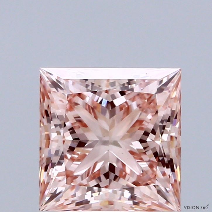 Loose Diamond - PRINCESS 2.59ct Fancy Intense Pink VVS2: Loose Diamond - PRINCESS 2.59ct Fancy Intense Pink VVS2 Source: This is a real non-mined Diamond that has been grown in a lab Shape: PRINCESS Carats: 2.59 Color: Fancy Intense Pink Certification: IGI