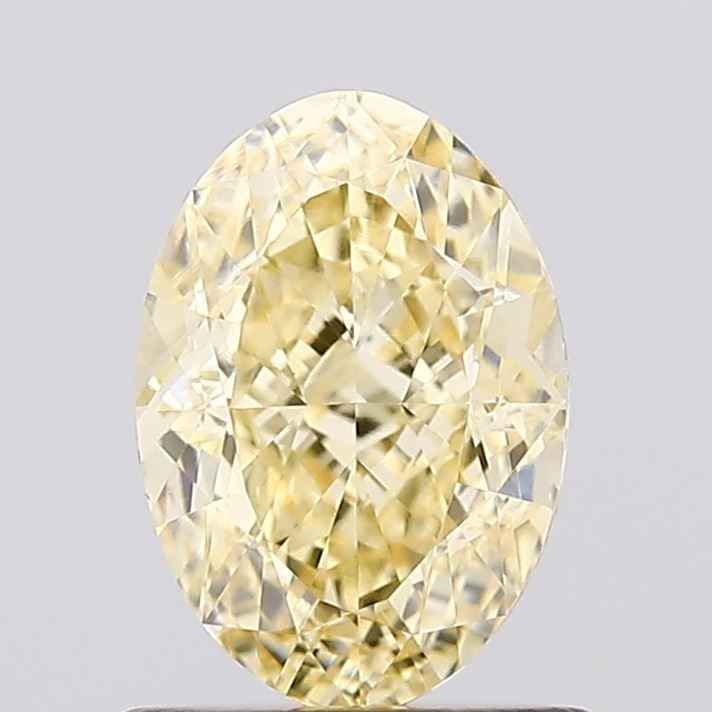 Loose Diamond - OVAL 1.06ct Fancy Intense Yellow VVS2: Loose Diamond - OVAL 1.06ct Fancy Intense Yellow VVS2 Source: This is a real non-mined Diamond that has been grown in a lab Shape: OVAL Carats: 1.06 Color: Fancy Intense Yellow Certification: IGI Vide