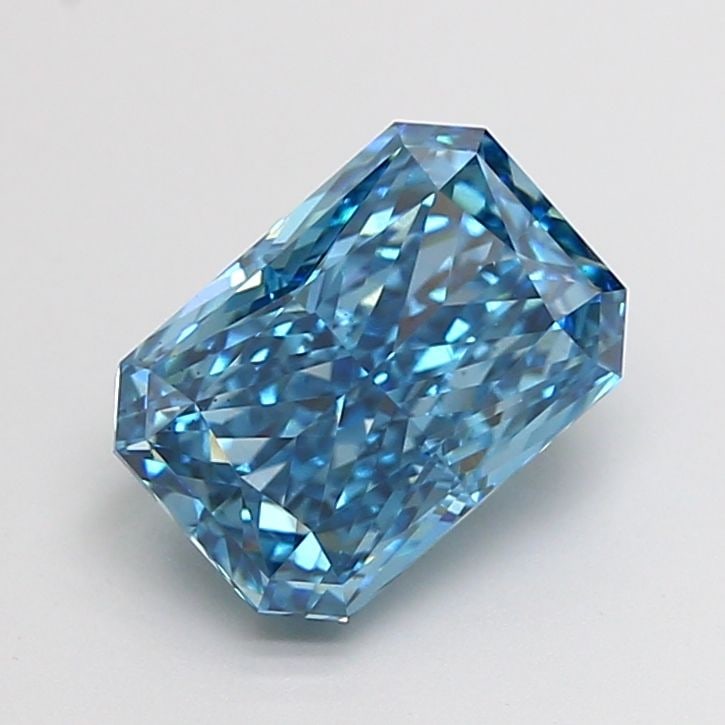 Loose Diamond - RADIANT 2.51ct Fancy Vivid Blue VS2 (1 of 1)