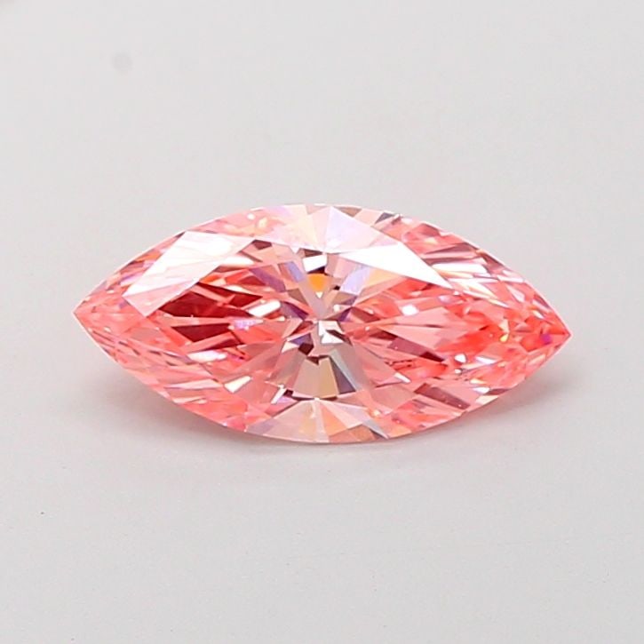 Loose Diamond - MARQUISE 2.01ct Fancy Vivid Pink VVS2: Loose Diamond - MARQUISE 2.01ct Fancy Vivid Pink VVS2 Source: This is a real non-mined Diamond that has been grown in a lab Shape: MARQUISE Carats: 2.01 Color: Fancy Vivid Pink Certification: IGI Vide