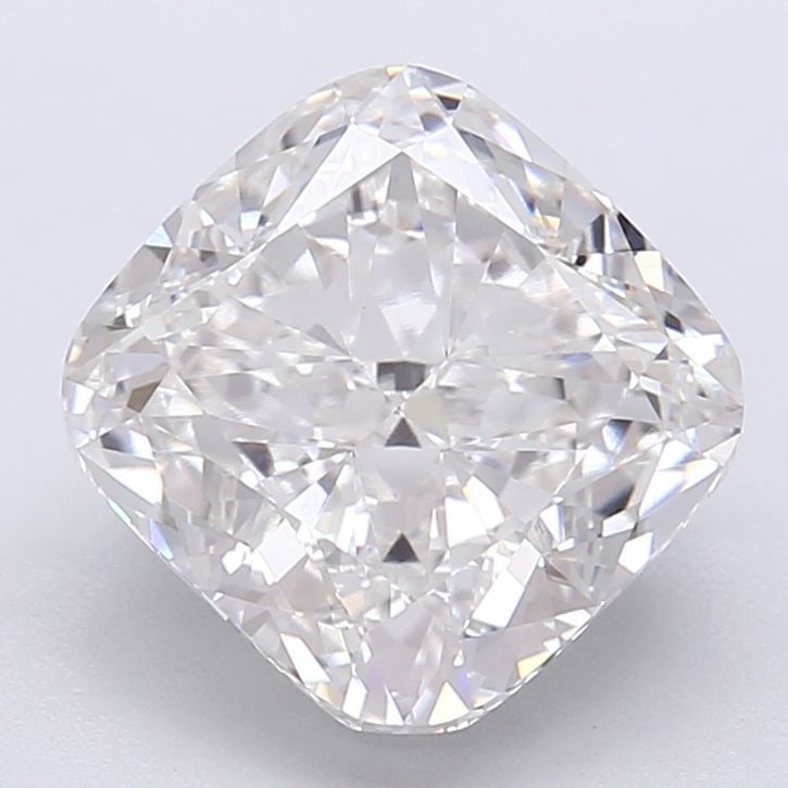 Loose Diamond - CUSHION MODIFIED 4.53ct F VVS2: Loose Diamond - CUSHION MODIFIED 4.53ct F VVS2 Source: This is a real non-mined Diamond that has been grown in a lab Shape: CUSHION MODIFIED Carats: 4.53 Color: F Clarity: VVS2 Certification: IGI Vide