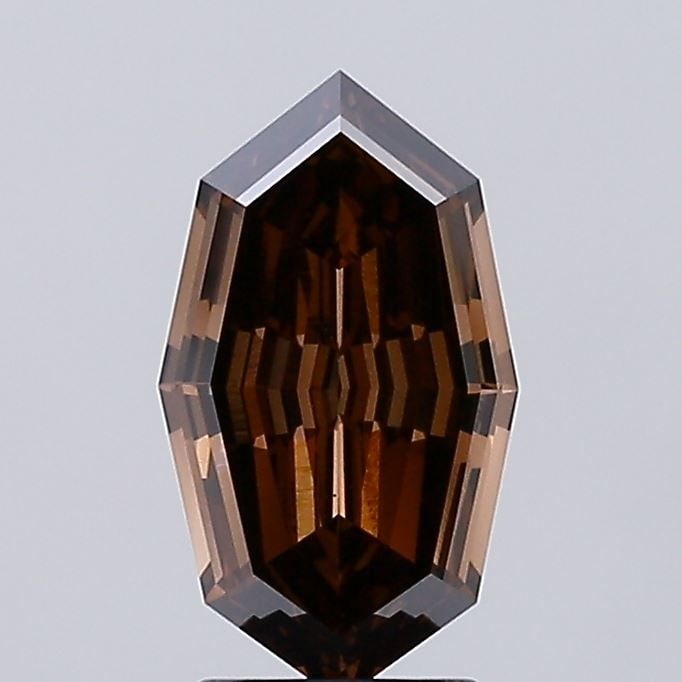 Loose Diamond - OCTAGONAL 2.2ct Fancy Deep Brown VS1 (1 of 1)