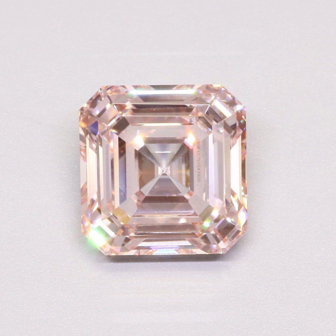 Loose Diamond - ASSCHER 4.08ct Fancy Intense Pink VS1: Loose Diamond - ASSCHER 4.08ct Fancy Intense Pink VS1 Source: This is a real non-mined Diamond that has been grown in a lab Shape: ASSCHER Carats: 4.08 Color: Fancy Intense Pink Certification: IGI Vid