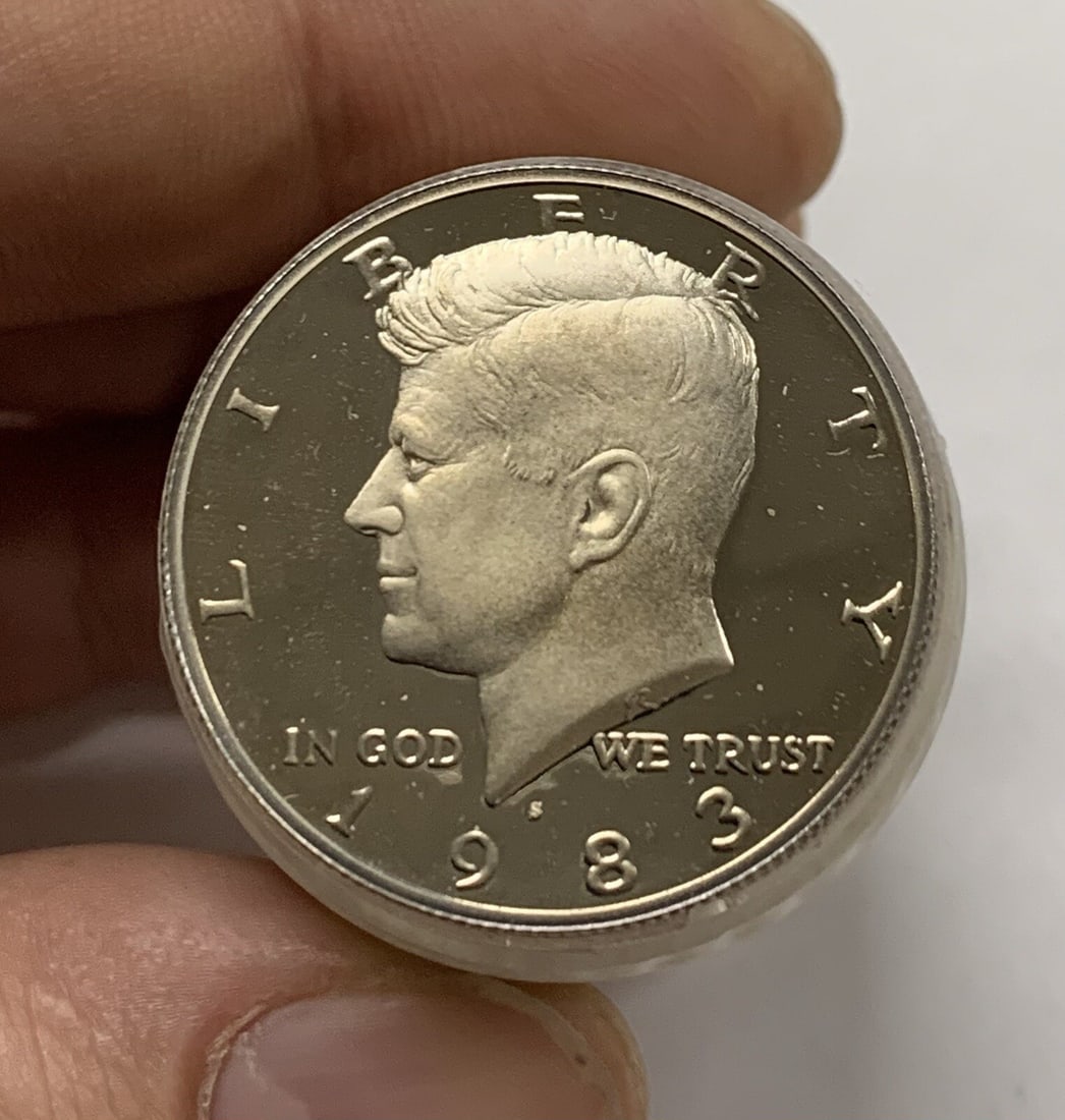 Roll of 20 Uncirculated 1983-S Kennedy Proof Half Dollars (1 of 3)