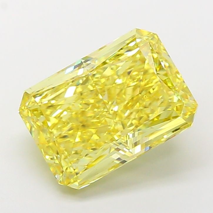 Loose Diamond - RADIANT 11.13ct Fancy Vivid Yellow VS2: Loose Diamond - RADIANT 11.13ct Fancy Vivid Yellow VS2 Source: This is a real non-mined Diamond that has been grown in a lab Shape: RADIANT Carats: 11.13 Color: Fancy Vivid Yellow Certification: IGI V