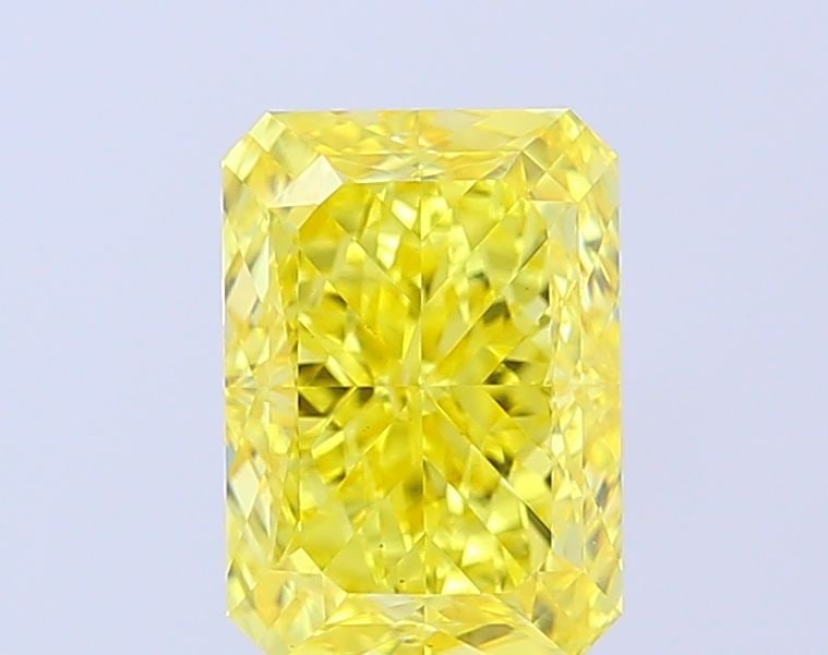 Loose Diamond - RADIANT 2.53ct Fancy Vivid Yellow VS1 (1 of 1)