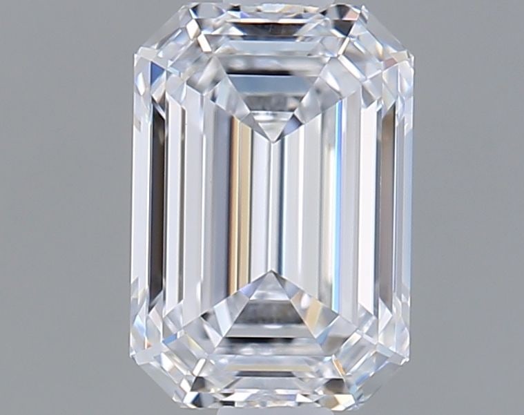 Loose Diamond - EMERALD 1.03ct D VVS1: Loose Diamond - EMERALD 1.03ct D VVS1 Source: This is a real non-mined Diamond that has been grown in a lab Shape: EMERALD Carats: 1.03 Color: D Clarity: VVS1 Certification: IGI Video: Video Link
