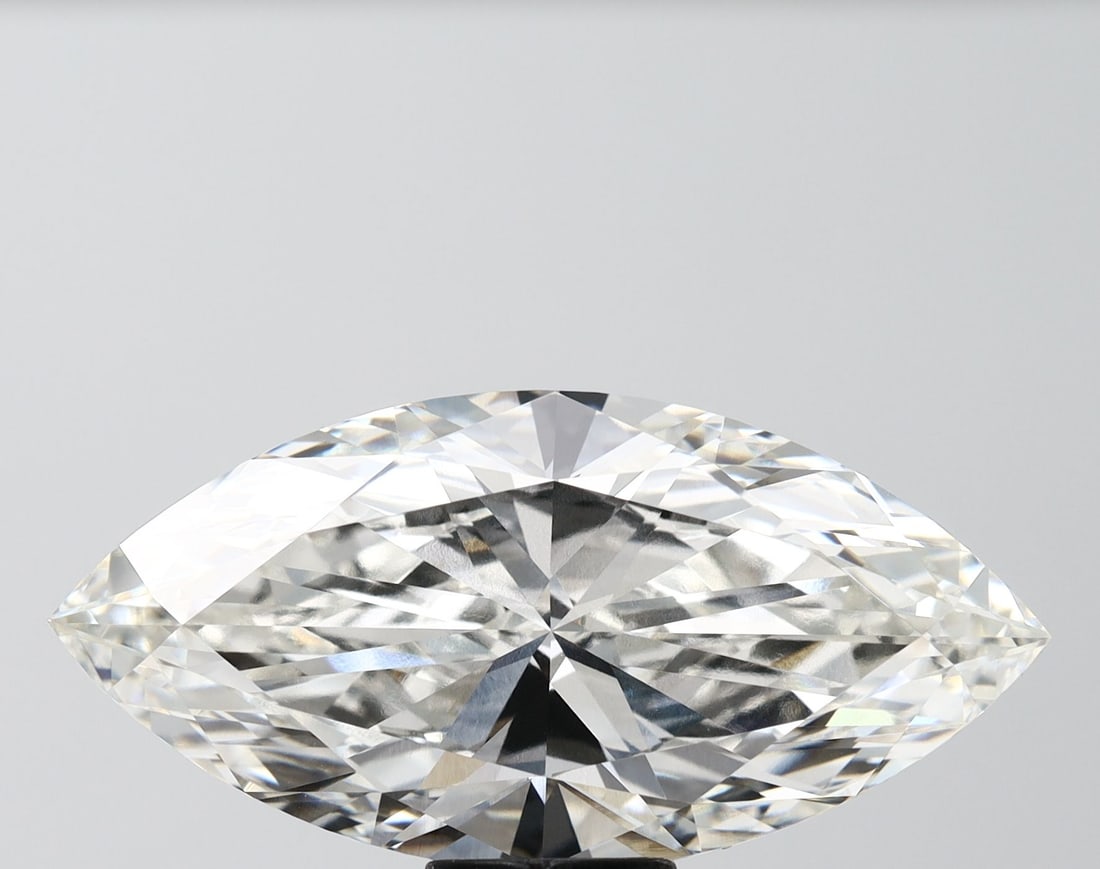 Loose Diamond - MARQUISE 10.22ct G VVS2: Loose Diamond - MARQUISE 10.22ct G VVS2 Source: This is a real non-mined Diamond that has been grown in a lab Shape: MARQUISE Carats: 10.22 Color: G Clarity: VVS2 Certification: IGI Video: