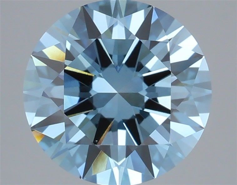 Loose Diamond - ROUND 3.0ct Fancy Vivid Blue VS1 (1 of 1)