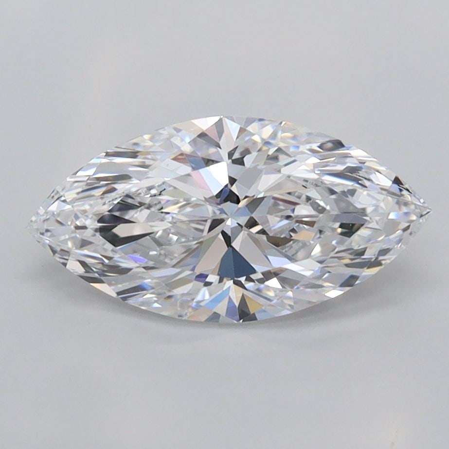 Loose Diamond - MARQUISE 1.34ct D FL: Loose Diamond - MARQUISE 1.34ct D FL Source: This is a real non-mined Diamond that has been grown in a lab Shape: MARQUISE Carats: 1.34 Color: D Clarity: FL Certification: IGI Video: