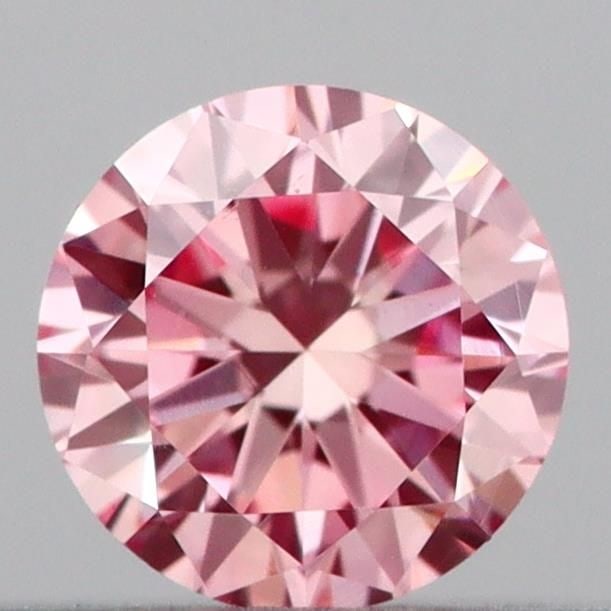 Loose Diamond - ROUND 0.18ct Fancy Intense Pink VVS2: Loose Diamond - ROUND 0.18ct Fancy Intense Pink VVS2 Source: This is a real non-mined Diamond that has been grown in a lab Shape: ROUND Carats: 0.18 Color: Fancy Intense Pink Certification: IGI