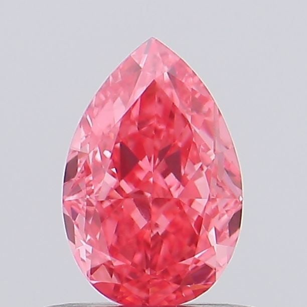 Loose Diamond - PEAR 0.61ct Fancy Intense Pink VS1: Loose Diamond - PEAR 0.61ct Fancy Intense Pink VS1 Source: This is a real non-mined Diamond that has been grown in a lab Shape: PEAR Carats: 0.61 Color: Fancy Intense Pink Certification: NONE Video: