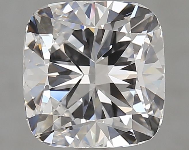 Loose Diamond - CUSHION BRILLIANT 2.57ct D VVS1: Loose Diamond - CUSHION BRILLIANT 2.57ct D VVS1 Source: This is a real non-mined Diamond that has been grown in a lab Shape: CUSHION BRILLIANT Carats: 2.57 Color: D Clarity: VVS1 Certification: GIA Vi