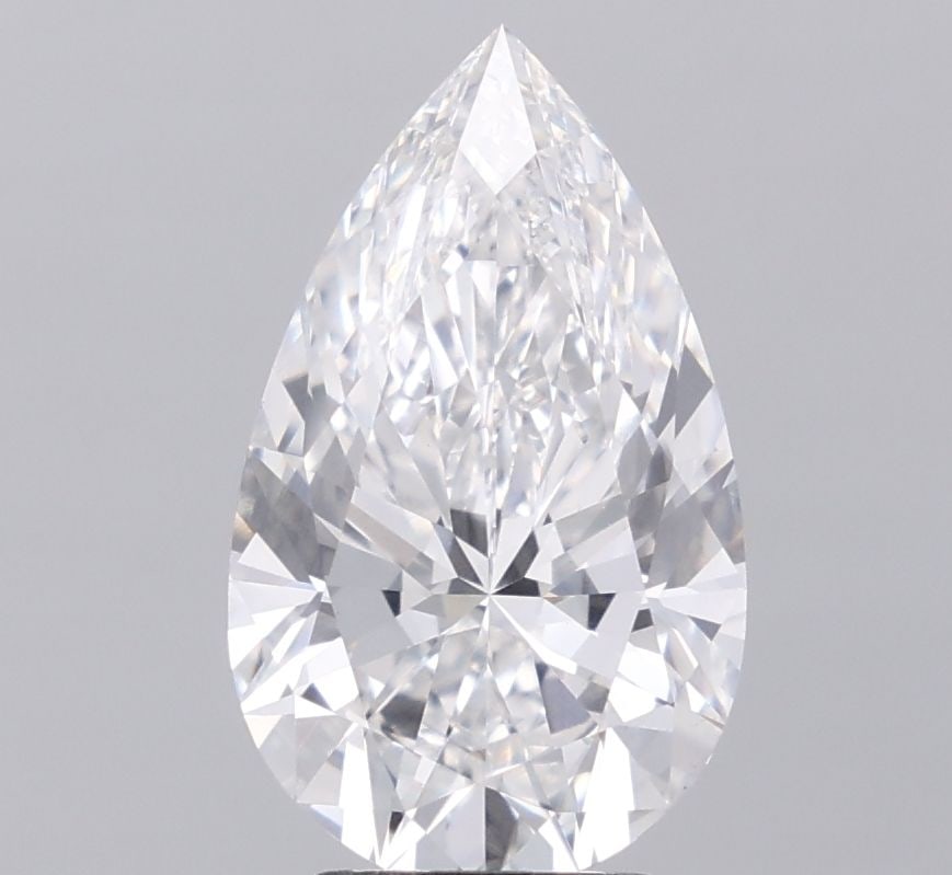 Loose Diamond - PEAR 4.49ct E VVS2: Loose Diamond - PEAR 4.49ct E VVS2 Source: This is a real non-mined Diamond that has been grown in a lab Shape: PEAR Carats: 4.49 Color: E Clarity: VVS2 Certification: IGI Video: