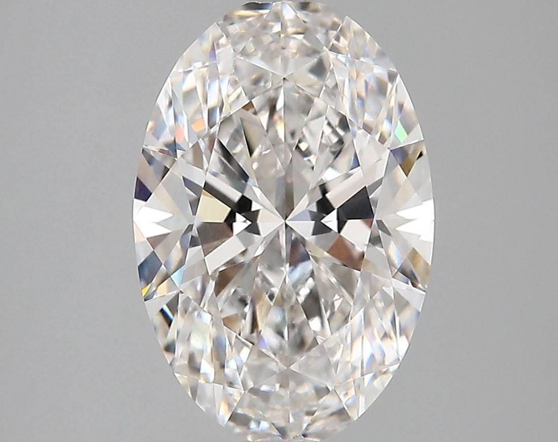 Loose Diamond - OVAL 3.86ct F VVS1: Loose Diamond - OVAL 3.86ct F VVS1 Source: This is a real non-mined Diamond that has been grown in a lab Shape: OVAL Carats: 3.86 Color: F Clarity: VVS1 Certification: IGI Video: