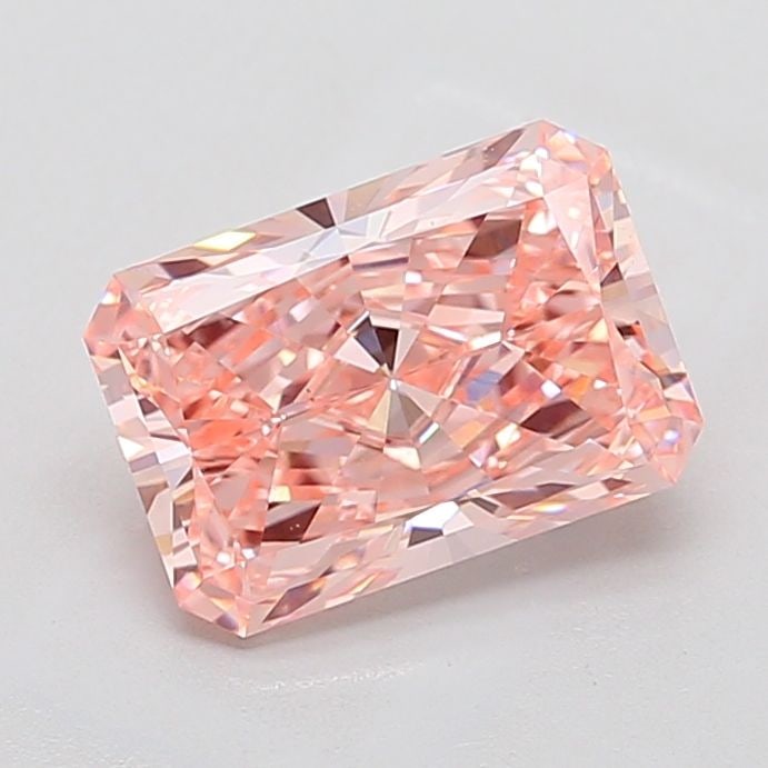 Loose Diamond - RADIANT 3.01ct Fancy Intense Pink VS1: Loose Diamond - RADIANT 3.01ct Fancy Intense Pink VS1 Source: This is a real non-mined Diamond that has been grown in a lab Shape: RADIANT Carats: 3.01 Color: Fancy Intense Pink Certification: IGI