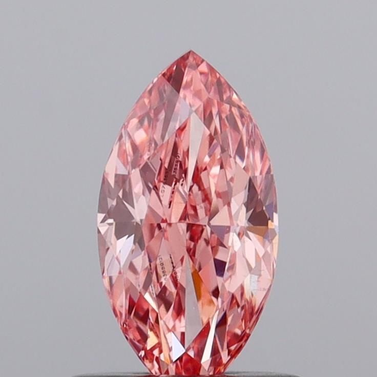 Loose Diamond - MARQUISE 1.09ct Fancy Vivid Pink VS1: Loose Diamond - MARQUISE 1.09ct Fancy Vivid Pink VS1 Source: This is a real non-mined Diamond that has been grown in a lab Shape: MARQUISE Carats: 1.09 Color: Fancy Vivid Pink Certification: IGI