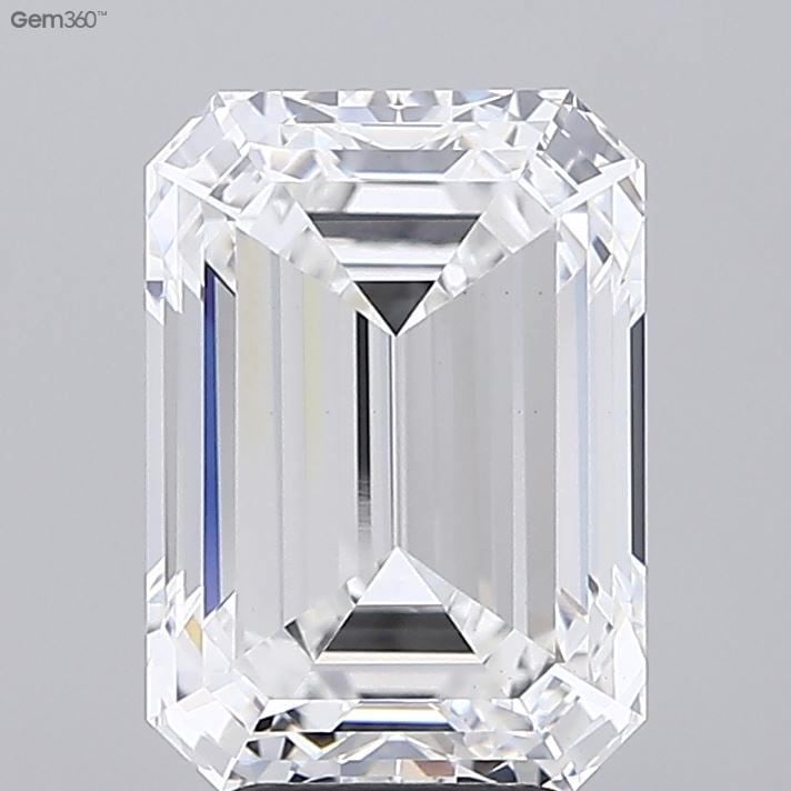 Loose Diamond - EMERALD 5.14ct E VVS2: Loose Diamond - EMERALD 5.14ct E VVS2 Source: This is a real non-mined Diamond that has been grown in a lab Shape: EMERALD Carats: 5.14 Color: E Clarity: VVS2 Certification: GIA Video: