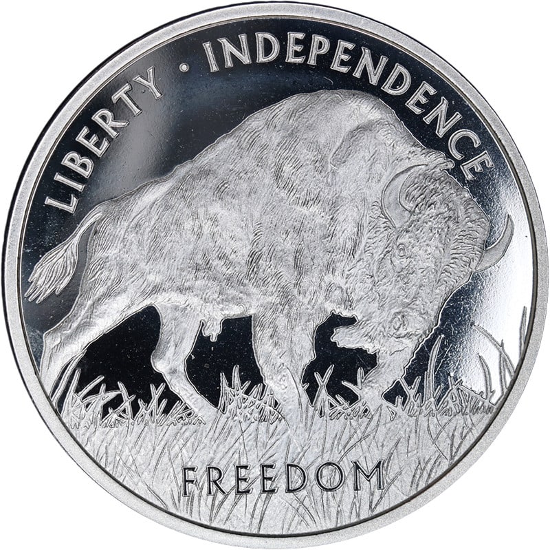 Roll of 20 Pamp Silver Buffalo Rounds 1oz Each 999 Fine Uncirculated (1 of 3)
