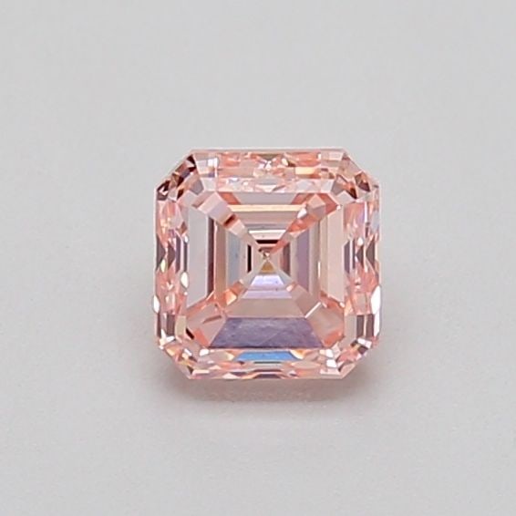Loose Diamond - ASSCHER 0.54ct Fancy Intense Pink VS1: Loose Diamond - ASSCHER 0.54ct Fancy Intense Pink VS1 Source: This is a real non-mined Diamond that has been grown in a lab Shape: ASSCHER Carats: 0.54 Color: Fancy Intense Pink Certification: IGI Vid
