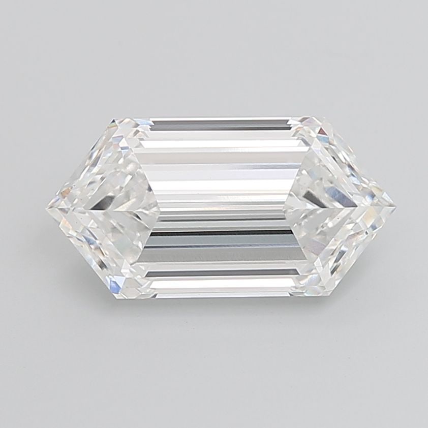 Loose Diamond - HEXAGONAL 8.37ct E VS1: Loose Diamond - HEXAGONAL 8.37ct E VS1 Source: This is a real non-mined Diamond that has been grown in a lab Shape: HEXAGONAL Carats: 8.37 Color: E Clarity: VS1 Certification: IGI Video: