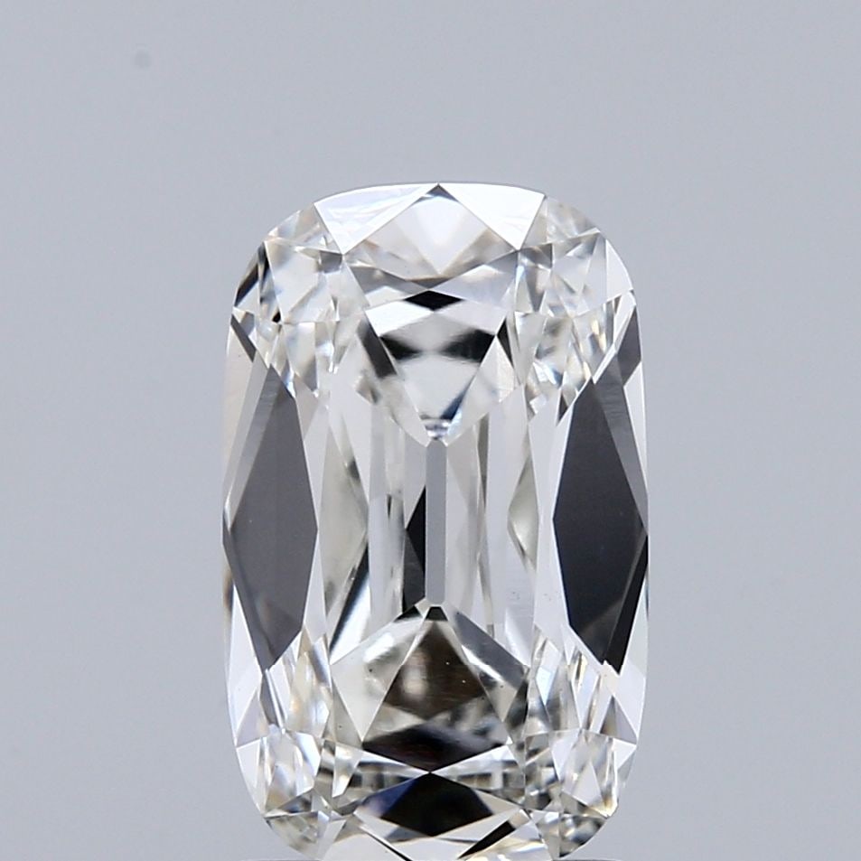 Loose Diamond - CUSHION BRILLIANT 1.6ct H VS1: Loose Diamond - CUSHION BRILLIANT 1.6ct H VS1 Source: This is a real non-mined Diamond that has been grown in a lab Shape: CUSHION BRILLIANT Carats: 1.6 Color: H Clarity: VS1 Certification: IGI