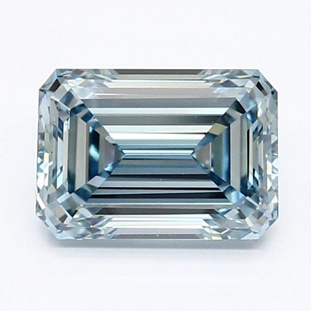Loose Diamond - EMERALD 1.38ct Fancy Intense Blue VS1: Loose Diamond - EMERALD 1.38ct Fancy Intense Blue VS1 Source: This is a real non-mined Diamond that has been grown in a lab Shape: EMERALD Carats: 1.38 Color: Fancy Intense Blue Certification: IGI Vid
