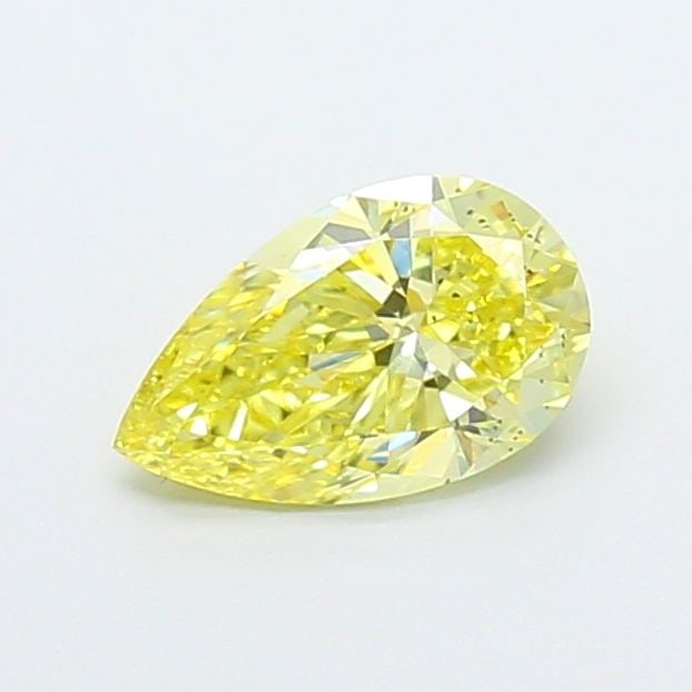 Loose Diamond - PEAR 0.89ct Fancy Intense Yellow VS2: Loose Diamond - PEAR 0.89ct Fancy Intense Yellow VS2 Source: This is a real non-mined Diamond that has been grown in a lab Shape: PEAR Carats: 0.89 Color: Fancy Intense Yellow Certification: IGI