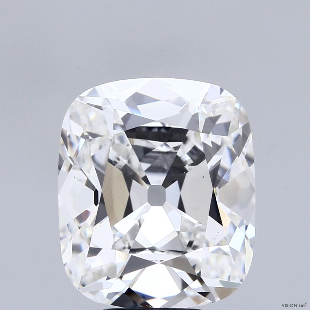 Loose Diamond - CUSHION BRILLIANT 6.6ct F VS1: Loose Diamond - CUSHION BRILLIANT 6.6ct F VS1 Source: This is a real non-mined Diamond that has been grown in a lab Shape: CUSHION BRILLIANT Carats: 6.6 Color: F Clarity: VS1 Certification: IGI Video: