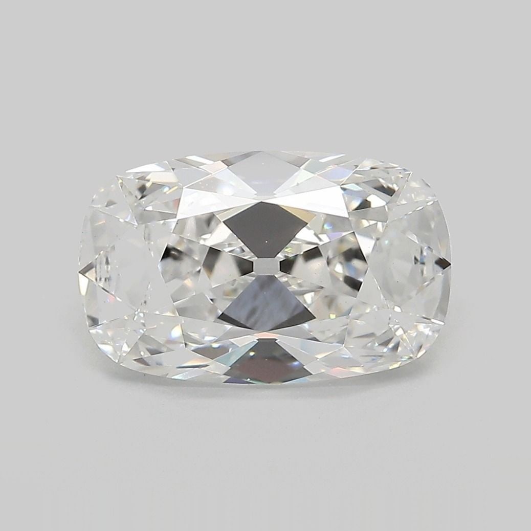 Loose Diamond - CUSHION MODIFIED 3.09ct E VVS2: Loose Diamond - CUSHION MODIFIED 3.09ct E VVS2 Source: This is a real non-mined Diamond that has been grown in a lab Shape: CUSHION MODIFIED Carats: 3.09 Color: E Clarity: VVS2 Certification: IGI Vide