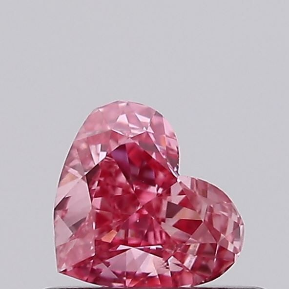 Loose Diamond - HEART 0.39ct Fancy Vivid Pink VS1: Loose Diamond - HEART 0.39ct Fancy Vivid Pink VS1 Source: This is a real non-mined Diamond that has been grown in a lab Shape: HEART Carats: 0.39 Color: Fancy Vivid Pink Certification: IGI Video: