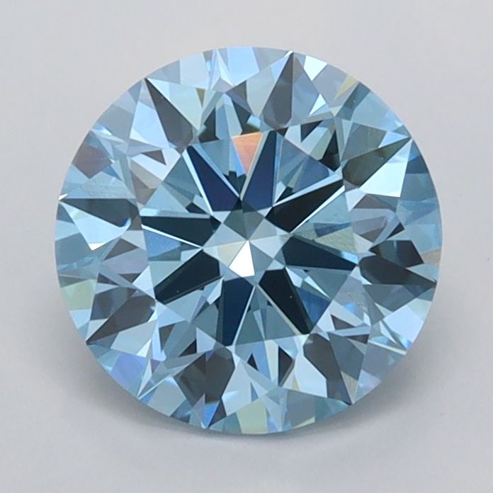 Ideal Loose Diamond - ROUND 1.5ct Fancy Vivid Blue VVS2: Ideal Loose Diamond - ROUND 1.5ct Fancy Vivid Blue VVS2 Source: This is a real non-mined Diamond that has been grown in a lab Shape: ROUND Carats: 1.5 Color: Fancy Vivid Blue Certification: IGI