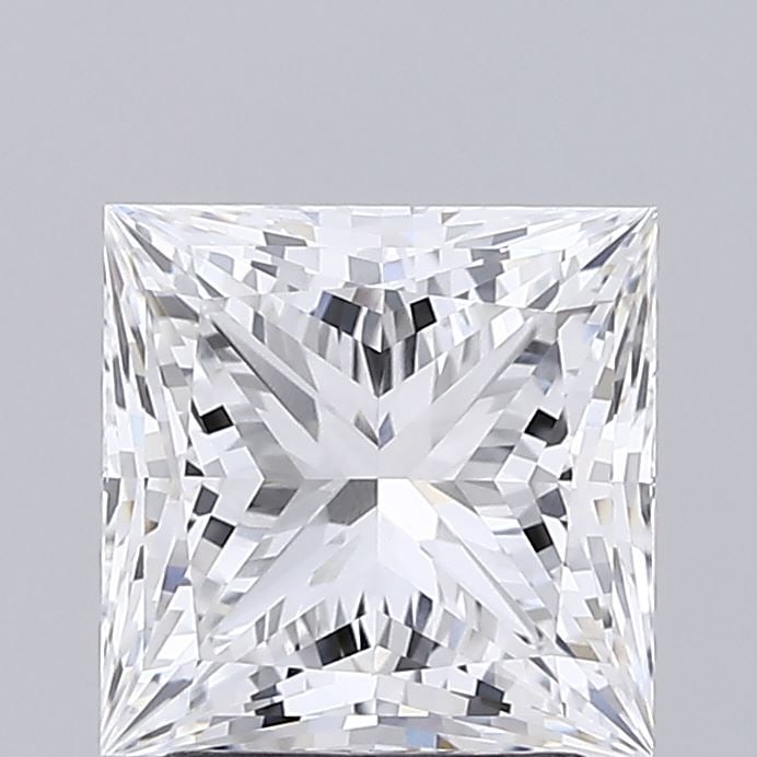 Loose Diamond - PRINCESS 2.23ct D VVS2: Loose Diamond - PRINCESS 2.23ct D VVS2 Source: This is a real non-mined Diamond that has been grown in a lab Shape: PRINCESS Carats: 2.23 Color: D Clarity: VVS2 Certification: IGI Video: