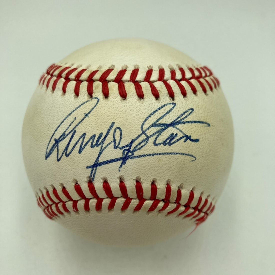 Ringo Starr Signed American League Baseball with Beckett COA: Ringo Starr Signed American League Baseball with Beckett COA This is an Official American League baseball autographed by Ringo Starr, the iconic drummer of The Beatles. Ringo's flowing signature is be