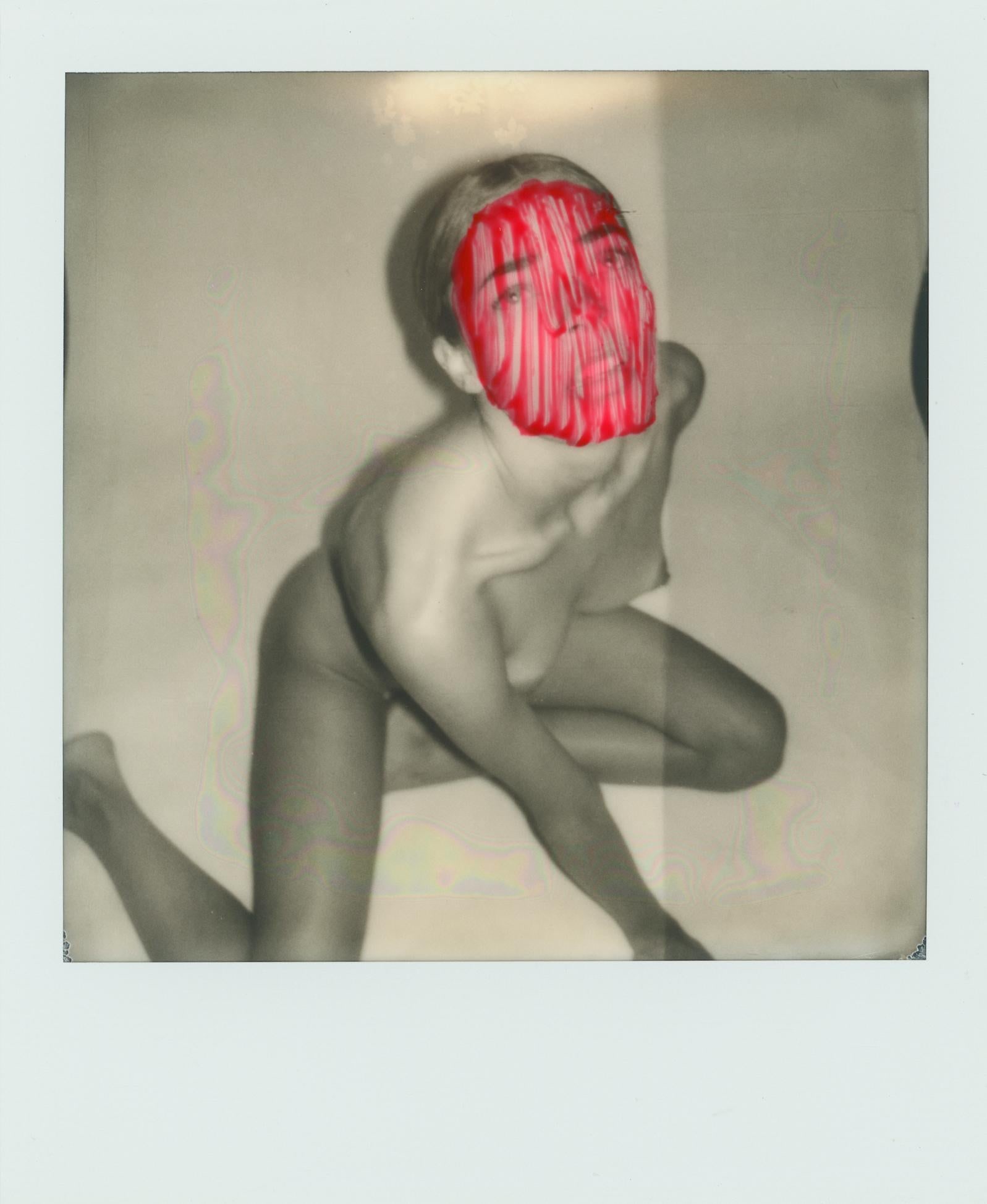 Larsen Sotelo signed Polaroid nude photograph Pola Girls 17 unique 2019 framed (1 of 4)