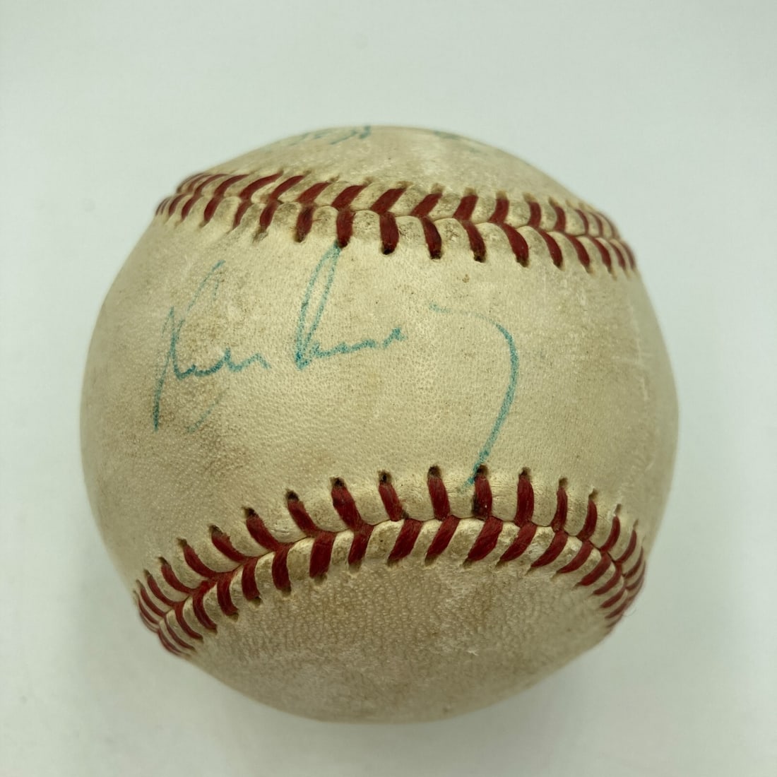 John F. Kennedy Signed Baseball To Mickey With PSA/DNA COA: John F. Kennedy Signed Baseball To Mickey With PSA/DNA COA This remarkable single signed baseball features the autograph of President John F. Kennedy, authenticated by PSA/DNA with a grade of 7 Near M