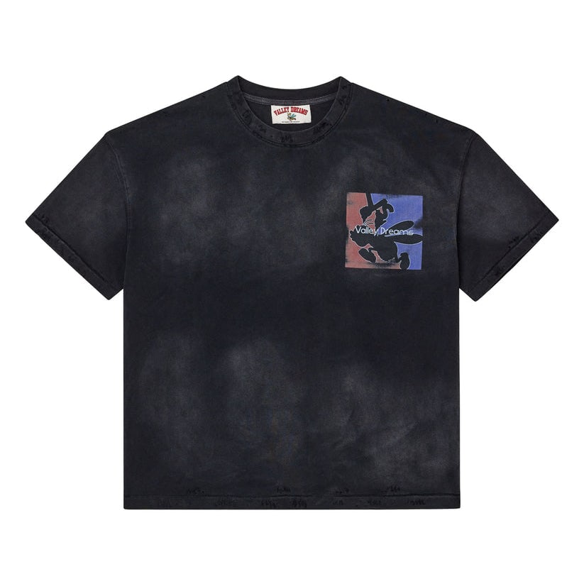 Vale Leonard Bogo Black Graphic T Shirt Medium (1 of 1)