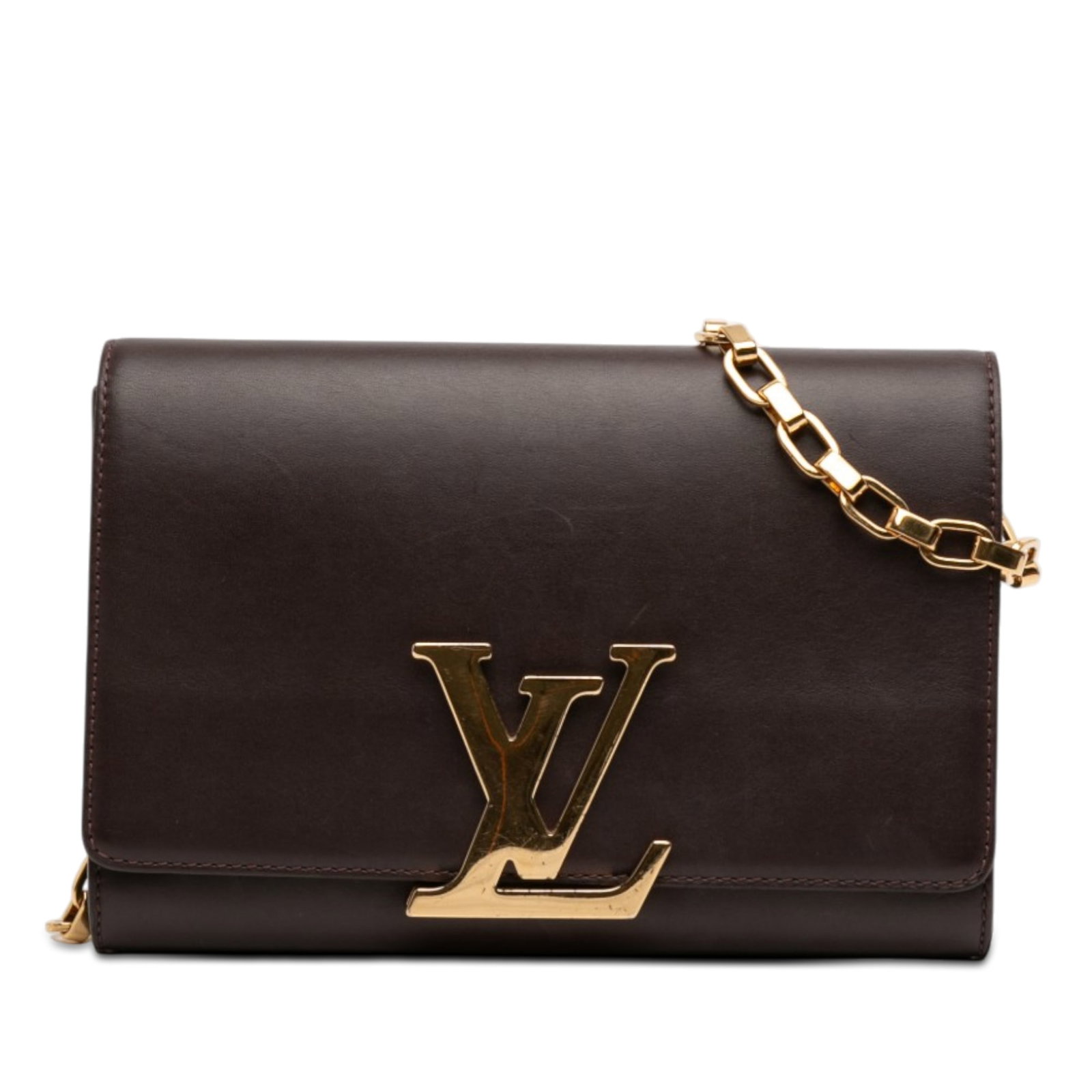 Louis Vuitton Louise Chain GM purple leather bag (1 of 10)