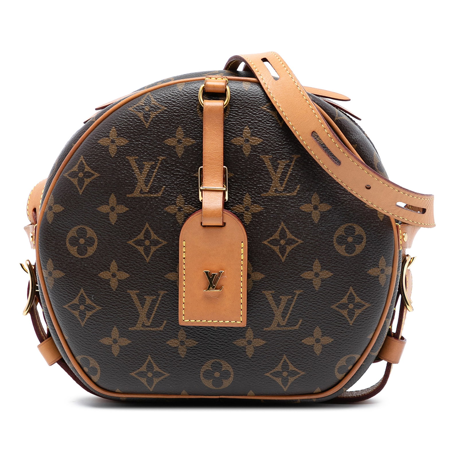 Louis Vuitton Monogram Canvas Boite Chapeaux Souple MM Shoulder Bag: Louis Vuitton Monogram Canvas Boite Chapeaux Souple MM Shoulder Bag The Louis Vuitton Monogram Boite Chapeaux Souple MM is crafted from signature monogram canvas with vachetta leather trim. It feature