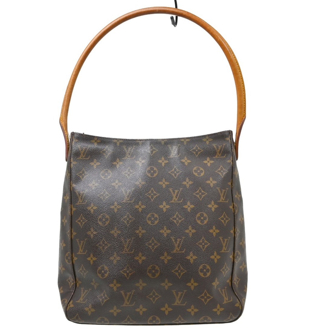 Louis Vuitton Monogram Looping Canvas Handbag: Louis Vuitton Monogram Looping Canvas Handbag This Louis Vuitton Monogram Looping Handbag features the iconic monogram canvas in brown. Designed for women, it is crafted from durable canvas and was ma