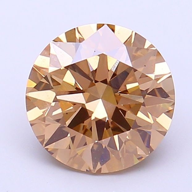 Loose Diamond - ROUND 2.28ct Fancy Brown VVS2: Loose Diamond - ROUND 2.28ct Fancy Brown VVS2 Source: This is a real non-mined Diamond that has been grown in a lab Shape: ROUND Carats: 2.28 Color: Fancy Brown Certification: IGI Video: