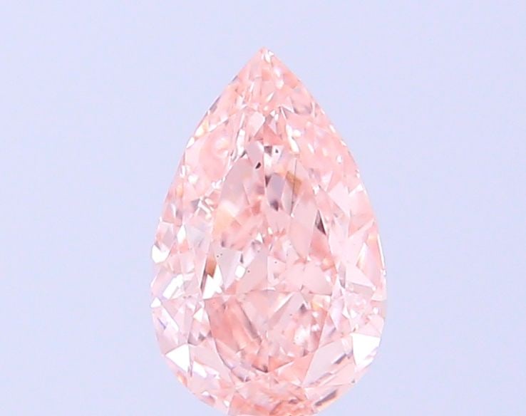 Loose Diamond - PEAR 0.45ct Fancy Light Pinkish Brown VS2: Loose Diamond - PEAR 0.45ct Fancy Light Pinkish Brown VS2 Source: This is a real non-mined Diamond that has been grown in a lab Shape: PEAR Carats: 0.45 Color: Fancy Light Pinkish Brown Certification: