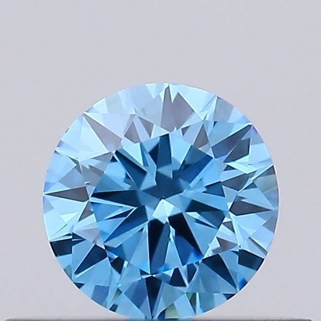 Ideal Loose Diamond - ROUND 0.26ct Fancy Vivid Blue VVS2 (1 of 1)